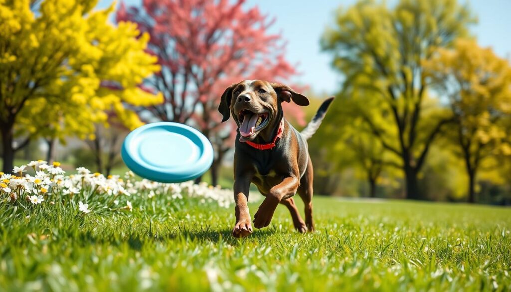 Active Labrador Retriever Exercise