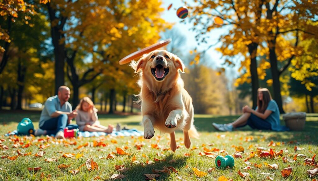 Golden Retriever bonding activities