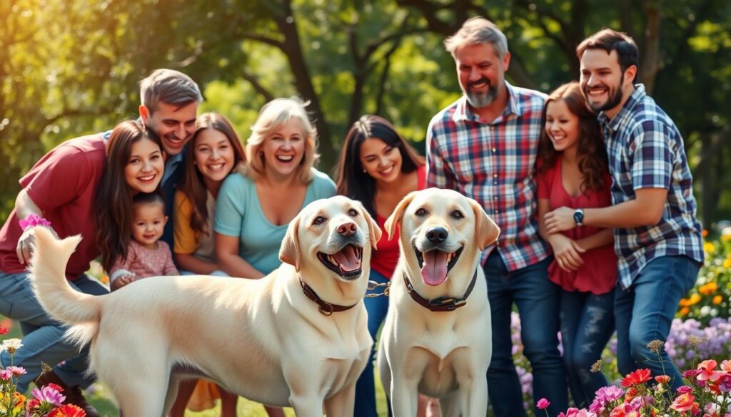 Labrador Retriever Family Pet Selection